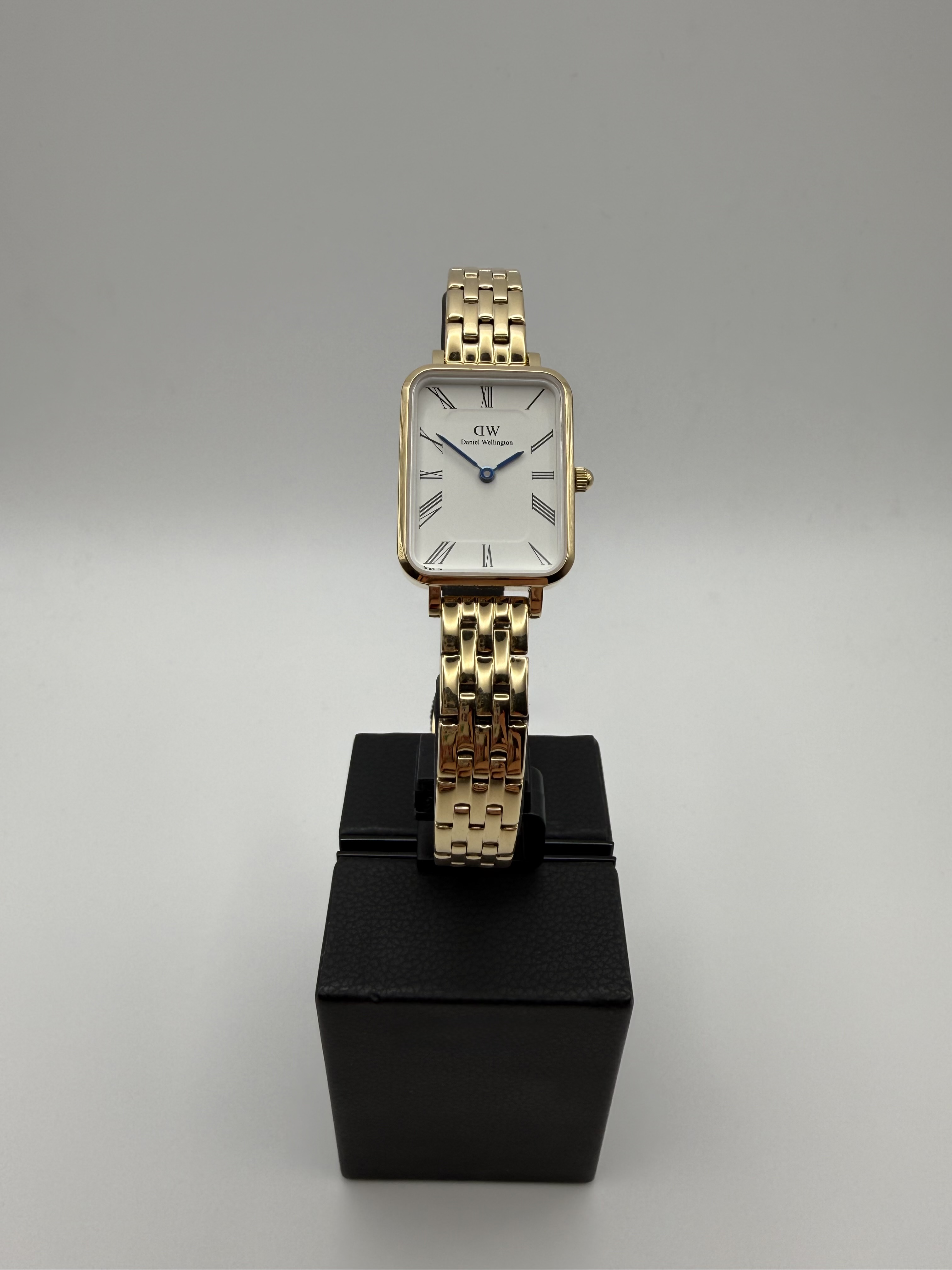 Daniel Wellington Quadro Roman Armband Uhr gold römische Ziffern