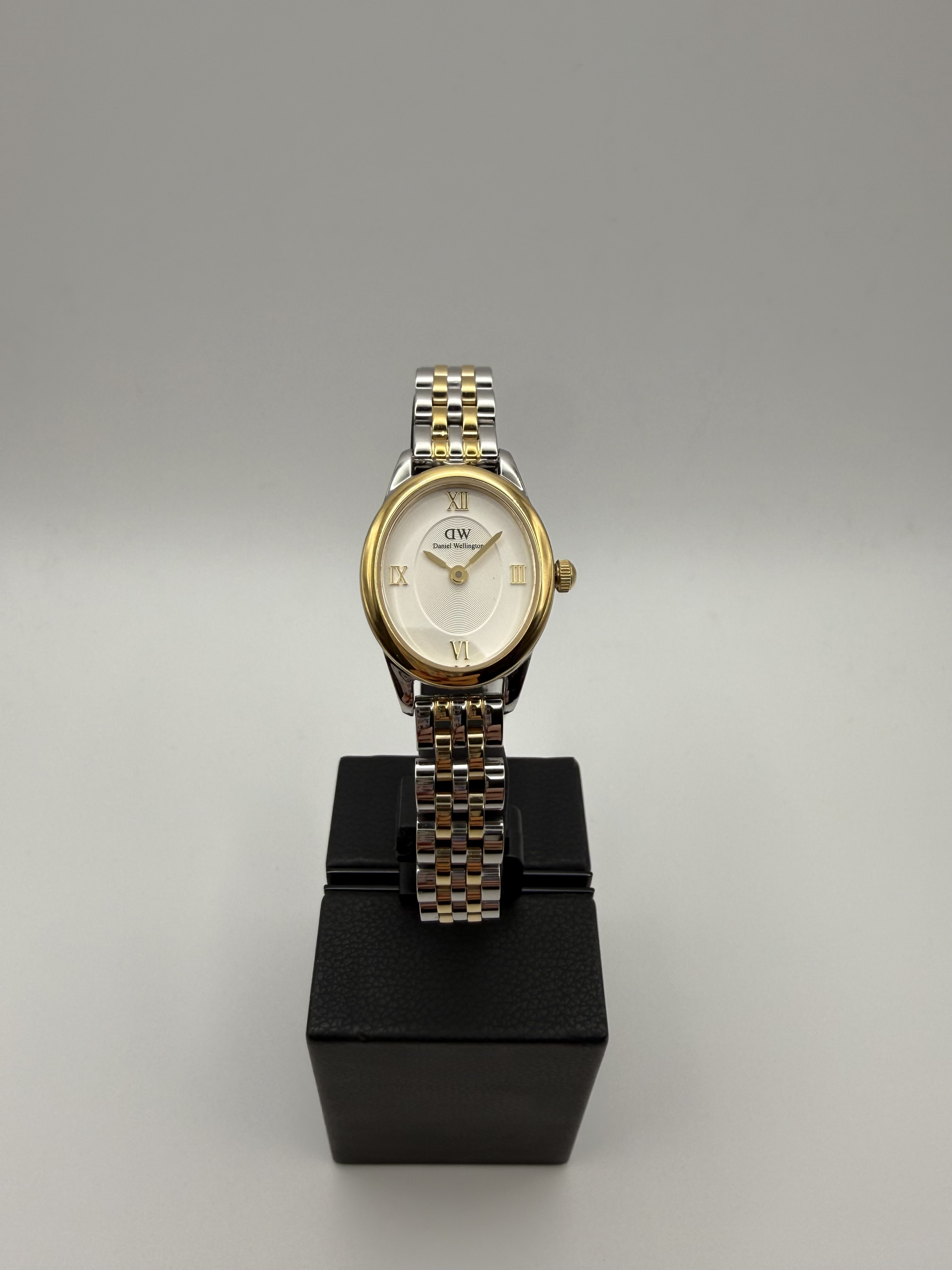 Daniel Wellington Ophelia Mini Armband Uhr bicolor ovales Zifferblatt